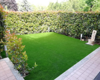 Prato sintetico realizzato da Green System Besano (Varese)2